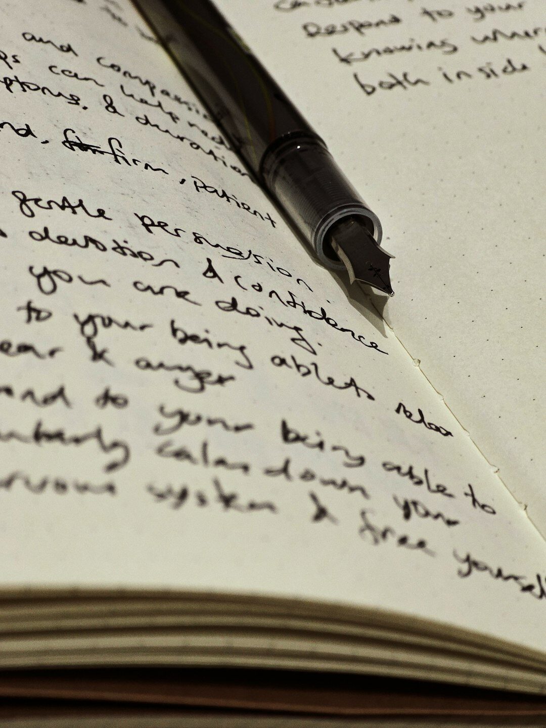 mystery author writing